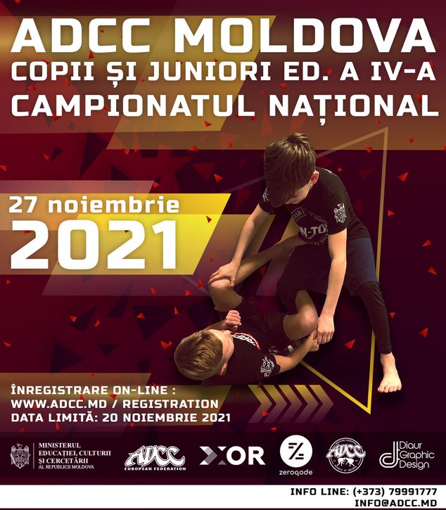 Campionatul Național de Grappling-ADCC pentru Copii şi Juniori  ed. a IV–a 27 Noiembrie 2021
