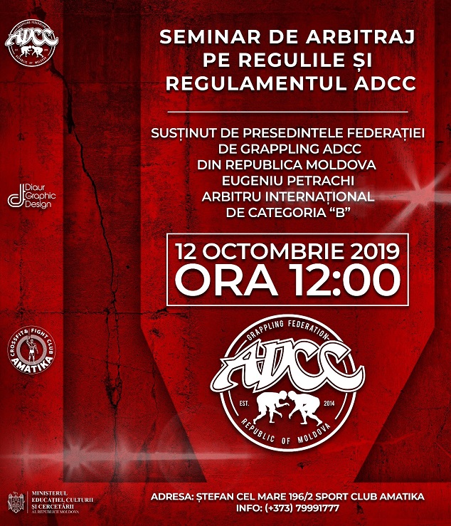 SEMINAR DE ARBITRAJ PE REGULILE ȘI REGULAMENTUL ADCC