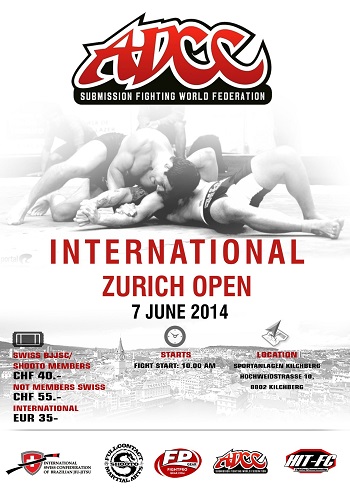 ADCC INTERNATIONAL ZÜRICH OPEN CHAMPIONSHIP 7June 2014